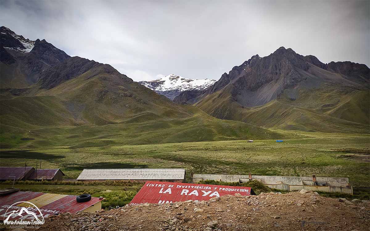 la raya en la ruta cusco puno